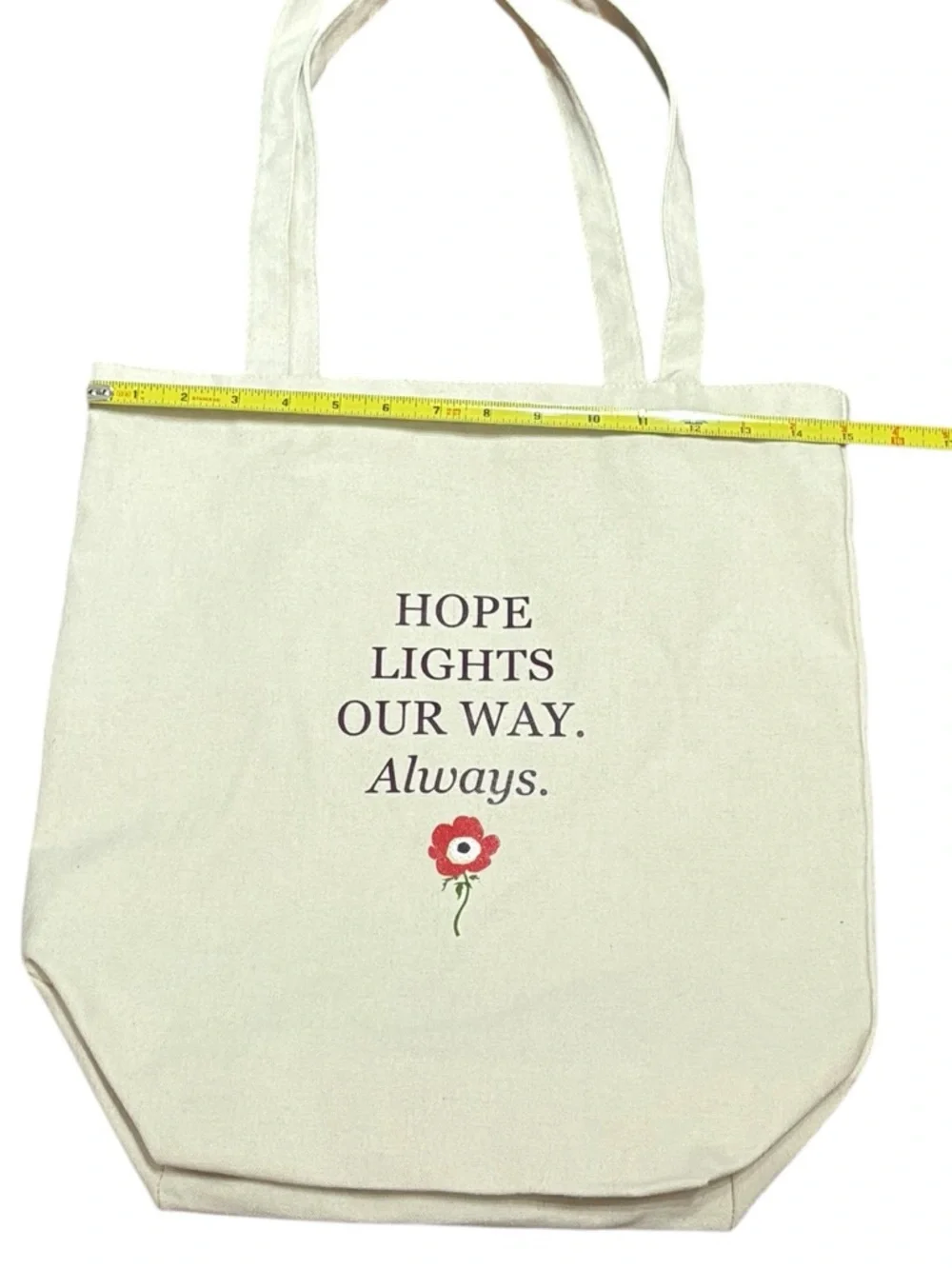 Canvas All Purpose Tote And Matching‎ Keychain Designed In Israel